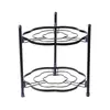 Estantería de Esquina para Cocina, de Pie, Multicapa, Acero Inoxidable, Triangular, para Ollas, Estantería Doméstica para Guardar Ollas