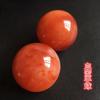 Cera de Abeja Ámbar Azul Sauce Marino Bola de Mano Masaje Bola de Ámbar Sangre Adorno de Mano Decorativo Artesanías de Resina Gema Jade Ámbar