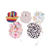 Chapéu de Sol com Orelhas para Gatos e Cachorros, Chapéu de Sol Aberto para Uso Externo, Padrões Florais, Xadrez, Pintado, Diversos Acessórios para Pets
