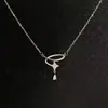 Collar con colgante en forma de estrella para mujer, estilo INS, lujo ligero, nicho, cadena para suéter de alta gama, cadena para la clavícula, regalo para novia