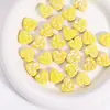 Ins cuentas de corazón repujado de colores con orificio recto de doble cara electrochapadas accesorios de materiales para pulsera collar joyería cuentas sueltas