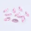Suministro de fábrica de gemas de vidrio en forma de marquesa al por mayor: vidrio blanco, vidrio verde, vidrio azul, vidrio rosa, gemas artificiales en forma de marquesa, piedras sueltas