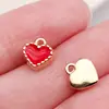 Aleatório 20/50/100 Prata Antiga Anjo Coração Formato Acessórios DIY Pulseira Chaveiro Colar Pingentes