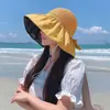 Chapéu de Sol Aberto em Vinil Preto para Mulheres, Chapéu de Sol de Verão com Aba Larga que Cobre o Rosto, Chapéu de Sol Leve, Chapéu de Pescador com Proteção UV