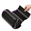 Sacos de Lixo Extra Espessos Anti-Rasgo, Sacos Plásticos Descartáveis Pretos Espessados com Cordão para Uso Doméstico na Cozinha e Dormitório