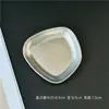 Molheira Retro, Pratinho de Molho de Formato Irregular, Pratinho Pequeno Comercial de Aço Inoxidável, Tigela para Molho, Molheira Criativa, Pratinho para Petiscos Personalizado