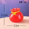 Linternas de Micro-Paisaje de Año Nuevo, Petardos, Bolsas de la Suerte, Decoraciones, Manualidades DIY de Resina, Adornos Pequeños, Accesorios al por Mayor