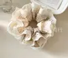 Atacado de Ponto Scrunchies de Renda Estilo Coreano Estilo Preguiçoso de Luxo Prendedores de Coque Prendedores de Cabelo Faixas de Cabelo Prendedores de Cabelo