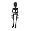 Esqueleto Impresso em 3D em Estoque do Fabricante com Articulações Móveis para Crianças, Brinquedo de Halloween, Ímã de Geladeira Criativo