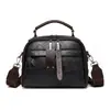 Bolso Cruzado de Cuero Suave Nuevo Color Sólido con Correa Ancha para el Hombro Gran Capacidad Versátil para el Trabajo de Mano Bolso Cuadrado Pequeño para Mujer