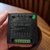 Termostato de Ar Condicionado Refrigerado a Água 0-10V CC Tela Colorida App Adequado para Aquecimento de Piso Graffiti WiFi Dois em Um 7 Velocidades