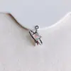 Accesorios de Aleación DIY al por Mayor Colgantes Coloridos Incrustados con Pedrería Pulseras Collares Incrustados con Circonita Pequeños Dijes Accesorios de Joyería