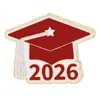 2026 Nova Temporada de Formatura Série de Chapéu de Bacharel Broche Combinado Distintivo Atacado
