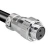 Enchufe de espada Asiento de enchufe de aviación Conector pequeño de precisión TP20A Conector formal redondo con brida