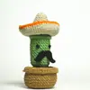 Comércio Exterior Amazon Transfronteiriço Novo Artesanal Puro Crochê Halloween Cacto Tony Enfeites Decorativos Presentes Criativos