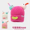 Bonito y Original Gorro de Punto para Otoño e Invierno, Adorable y Divertido para Niñas, Hace que la Cara Parezca Más Pequeña, Versátil Gorro de Lana con Boca de Salchicha, Suéter para Estudiantes