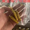 Madera de Nan Yinsheng Seda Dorada Hoja Grande Huanghuali Pipa Antigua Pixiu Pipa para Fumar Filtro Boquilla para Cigarrillo Lavable Tabaco Humo Denso