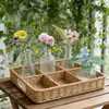 Kit de Materiales para Cortina de Flores Artificiales DIY, Cortina Colgante para Puerta, Decoración de Cascada, Arreglo de Boda, Ramo Personalizado, Flores Artificiales al por Mayor