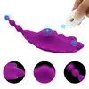 Abejita de Silicona Portátil 10 Frecuencias Control Remoto Inalámbrico Invisible Portátil Mariposa Masturbador Femenino para Coquetear Venta al por Mayor
