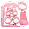 Set Sexy de Felpa SM, Productos para Adultos, Esposas de Entrenamiento para Parejas, Set de Bondage de 7 Piezas, Juguetes Sexuales Alternativos