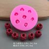Série de Frutas DIY Mofo de Silicone de Mirtilo Framboesa Ferramenta Decorativa de Chocolate Fondant Doce Chiclete Gesso