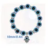 Pulsera Roja Ajustable de Origen Transfronterizo Ojo Azul Mano de Fátima Mano Hamza Pulsera de Amistad Turca