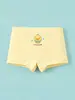 Cueca Boxer Infantil para Meninas com Estampa Fofa de Sapo Algodão de Alta Qualidade Classe A Macia e Confortável