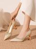Sapatos de Casamento Vermelhos para Mulheres, Traje Xiuhe, Sapatos de Salto Agulha Dupla Uso para Noivas, Novos Sapatos de Salto Grosso para Vestido Chinês 2025