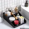 Fabricante Vende Diseño Patentado Cosméticos Creativos Caja de Almacenamiento Compartimentada de Bambú y Madera Organizador Estilo Cajón de Tocador Amazon
