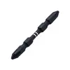 Broca Magnética de Doble Punta Cruz Phillips Negra Fosfatada de 65 mm Broca Neumática Anillo Magnético S2 Destornillador Eléctrico Broca de Aire