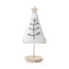 A nova decoração de Natal transfronteiriça da NUCHI é um enfeite de mini árvore de Natal em feltro de lã para exibição em mesa, um presente de Natal