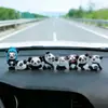 8 Modelos de Figuras de Panda Creativas 3D de Segunda Generación, Adornos Creativos para Coche Estilo Coreano, Decoraciones de Escritorio y Diseños de Juguetes