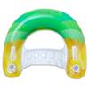 Juguete Acuático Inflable Nuevo Transfronterizo Silla Lounge en Forma de U de Fruta del Dragón Flotador Acuático Engrosado para Montar con Portavasos y Asa
