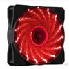 Cross-Border eclipse solar eclipse silencioso ventilador de chassi de resfriamento silencioso 12cm colorido mudança de cor LED chassis fan