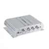 Amplificador de Potencia para Coche y Hogar St-838 12V para Ordenador de 2.1 Canales con Ajuste de Graves Potentes Amplificador de Potencia Pequeño