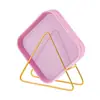 Plato de Hueso de Lujo Ligero para Uso Doméstico, Plato de Plástico Pequeño para Cocina, Bandeja de Desechos de Mesa, Bandeja para Cáscaras de Frutas y Snacks, Plato de Comida