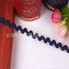 Manta con Borla de Poliéster 0.5mm Borde Curvo Cinturón Accesorios para Ropa Encaje de Color Decoración Encaje Curvo Pequeño en Forma de S