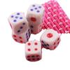 Dados de mahjong de um dólar, 6 dados de peneira, pontos de dados, dados de plástico, barraca de um dólar, atacado