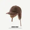 Corea del Sur invierno sombrero Lei Feng con protección para las orejas engrosado viento del noreste a prueba de viento esquí sombrero de aviador cálido sombrero de felpa moda para hombre