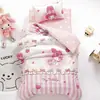 Juego de tres piezas de colcha de algodón para jardín de infantes Kuromi Juego de seis piezas de ropa de cama de algodón puro para siesta de bebé Funda de colcha para niños