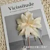 Flor de Lírio Simulada Diâmetro da Cabeça 13cm Flor para Cabelo Adorno de Cabeça Flor para Casamento Parede de Flores Flor para Sapato DIY Fabricante Atacado