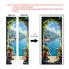 Pegatinas para Puertas de PVC de Renovación de Casa de Alquiler, Pegatinas de Pared Impermeables para Puertas de Gabinete, Pegatinas Removibles para Puertas de Vidrio, Decoración del Hogar, Entrega JIT