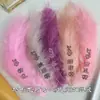 Plumas de Cola de Pavo de Colores en Stock para Rellenar Globos, Accesorios de Decoración Interna para Globos Bobo, Venta al por Mayor de Plumas