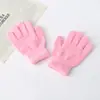 Guantes Cálidos de Coral Fleece para Ciclismo de Invierno para Exteriores, Cortavientos, Resistentes al Frío, Engrosados, Tejidos, Simples, Personalizados para Dedos
