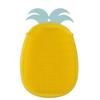 Venda Direta de Fábrica Escova de Banho de Silicone Escova de Banho Infantil de Silicone Escova Esfoliante de Banho para Bebê Formato de Abacaxi