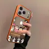 Funda Rosa Xiaoxin para Teléfono Móvil Iphone17 16/14Pro Apple 13Pro Superficie de Espejo 15Promax17A