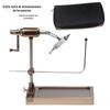 Nova tabela de gancho atualizada Giratable Fly Tie Clamp Tool Set Fly Hair Hook Making Tool Set