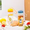 Taza Deportiva Portátil para Estudiantes Factory Beihe 600ml sellada a prueba de fugas niños caricatura termo deportivo plástico