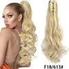 Comercio Exterior Transfronterizo Pelucas Europeas y Americanas Trenzadas, Coletas para Mujer, Cabello Largo Rizado, Extensiones de Coleta con Clip Invisible, Trenzas, Al por Mayor en Stock