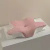 Almohada de Espuma Viscoelástica para Comercio Exterior de Amazon Forma de Mariposa Protección de Vértebras Cervicales Almohada con Cuernos Ergonómica Multifuncional para Dormir de Lado